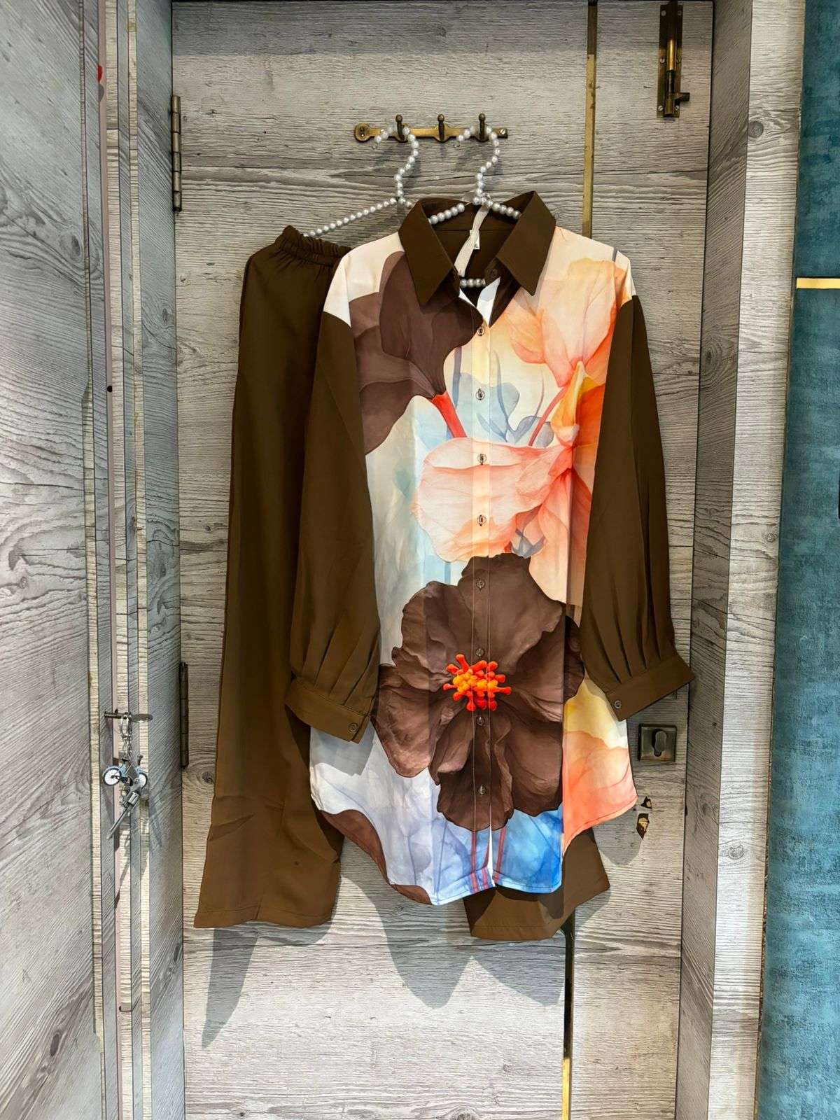 Cord Sets  Digital print Imported Double Layer By Ready to Wear 